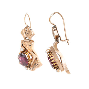 Antique Garnet Earrings