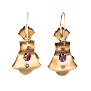 Antique Garnet Earrings