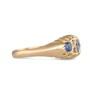 Antique Sapphire & Diamond Ring
