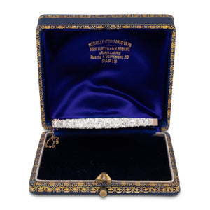 Antique French Diamond Bangle