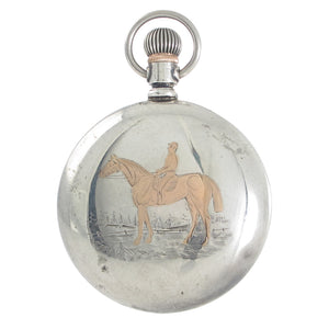An Antique Silver Elgin Fobwatch
