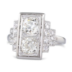 French Art Deco Diamond Ring