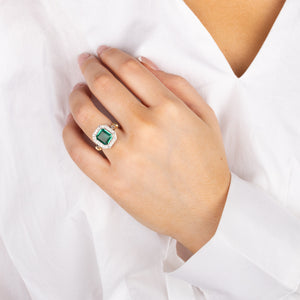 Zambian Emerald Ring