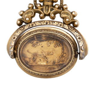 Large Antique Spinning Seal