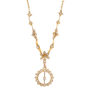 Edwardian Seed Pearl Necklet