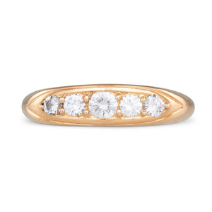 Diamond Five Stone Ring