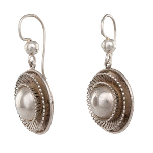Victorian Silver Earrings