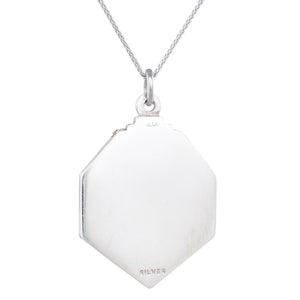 Art Deco Silver Locket