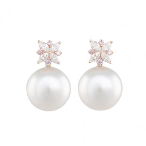 Pair South Sea Earring Enhancers