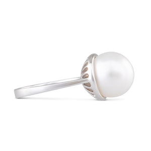 11mm Round South Sea Pearl Ring