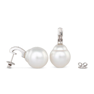Baroque South Sea Diamond Studs