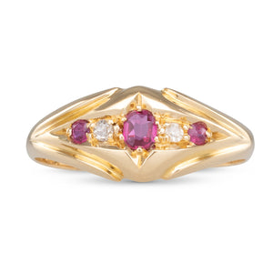 Ruby and Diamond Ring