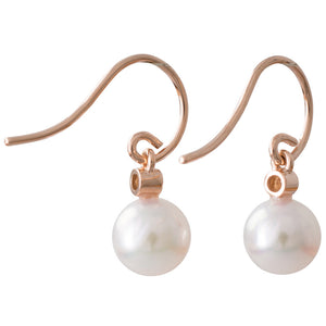 Akoya Pearl & Diamond Hooks