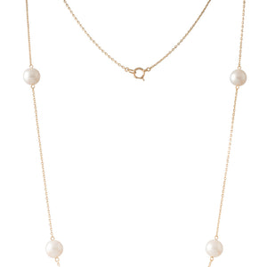 Scattered Akoya Pearl Chain