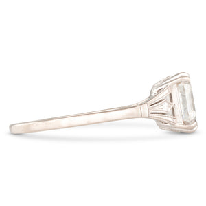 2.23ct Asscher Cut Diamond Ring