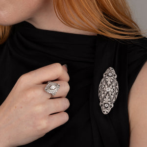 Antique Diamond Brooch