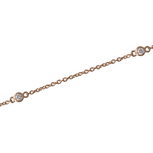 Rose Gold Diamond Bracelet