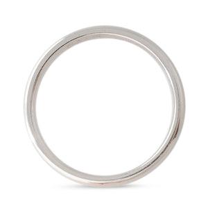 3mm White Gold Wedding Ring