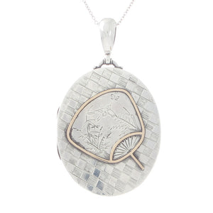 A Large Arts & Crafts Silver Locket