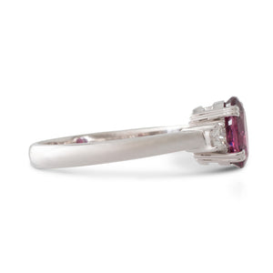 Garnet and Diamond Ring