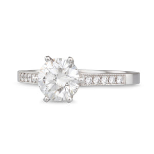 A 1.03ct Diamond Solitaire Ring