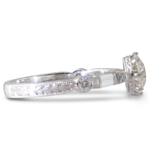 Old European Cut Diamond Ring