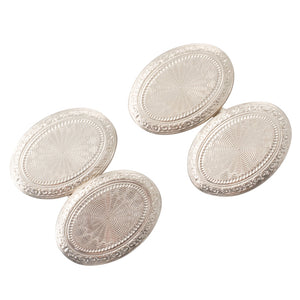 Art Deco Engraved Cufflinks
