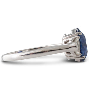 Sapphire and Diamond Ring