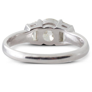 Old European Cut Diamond Ring