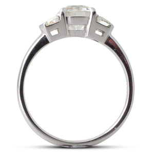 Old European Cut Diamond Ring