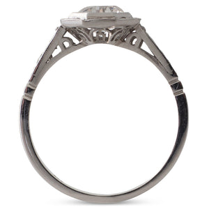 Art Deco Style Diamond Solitaire