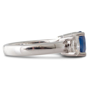 Sapphire and Diamond Ring