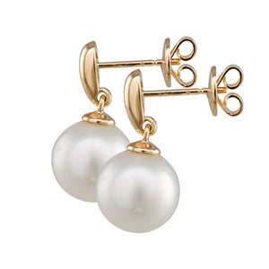 South Sea Pearl Drop Stud Earrings