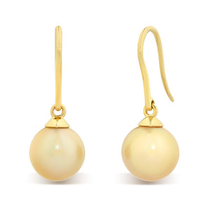 9-10mm Gold South Sea Hooks