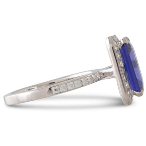 Tanzanite and Diamond Ring