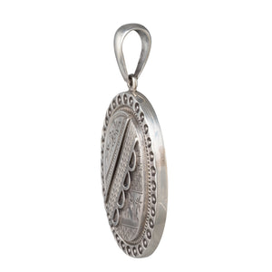 Victorian Oval Silver Locket