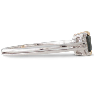 Parti Sapphire & Diamond Ring