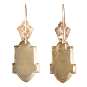 Victorian Gold Bird Earrings