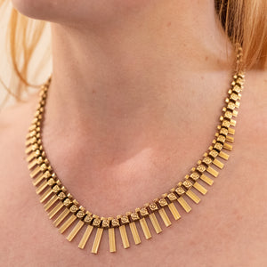 Retro Gold Necklace