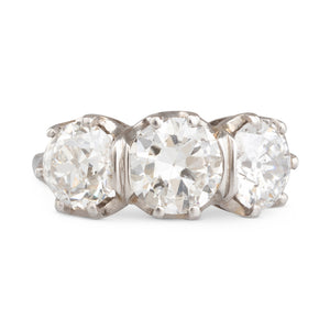 3.62ct Three Stone Ring