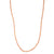 Orange Sapphire Bead Necklace