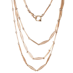 Long Rose Gold Chain