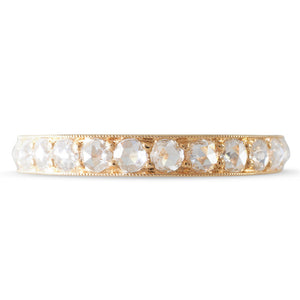 Rose Cut Diamond Band