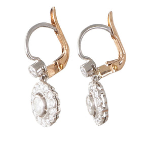 Diamond Cluster Earrings