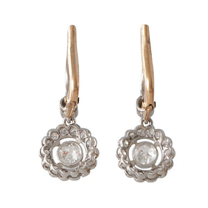 Diamond Cluster Earrings