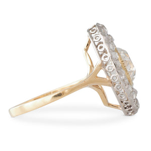 Antique Diamond Cluster Ring