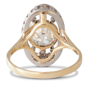 Antique Diamond Cluster Ring