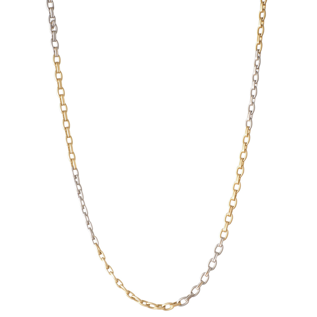 Two Tone Antique Gold Chain