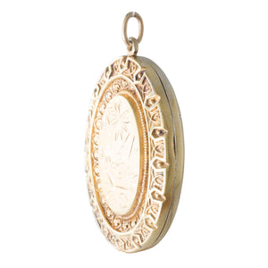 Silver Gilt Locket
