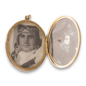 Silver Gilt Locket